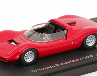 DE TOMASO Competizione 2000 Roadster (1965), red