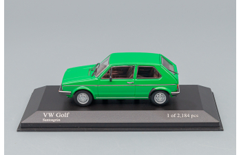 VOLKSWAGEN Golf (1980), green