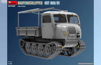 Сборная модель STEYR Гусеничный тягач «Восток» / Rso/01 
