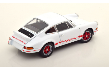 PORSCHE 911 Carrera RS 2.7 (1973), white/rot