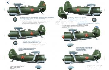 Декаль I-153 - June, 1941