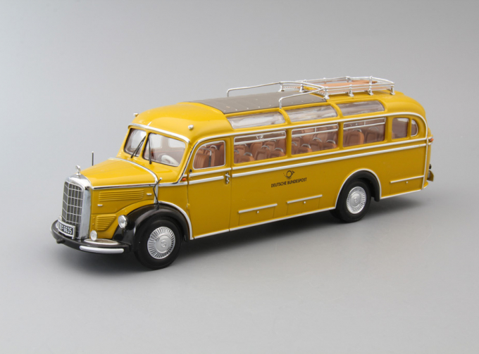 MERCEDES-BENZ O3500 Bus Deutsche Bundespost, yellow