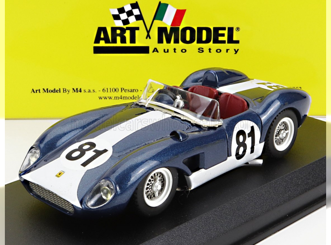 FERRARI 500 Trc №81 Sebring (1958) B.Said, Blue White