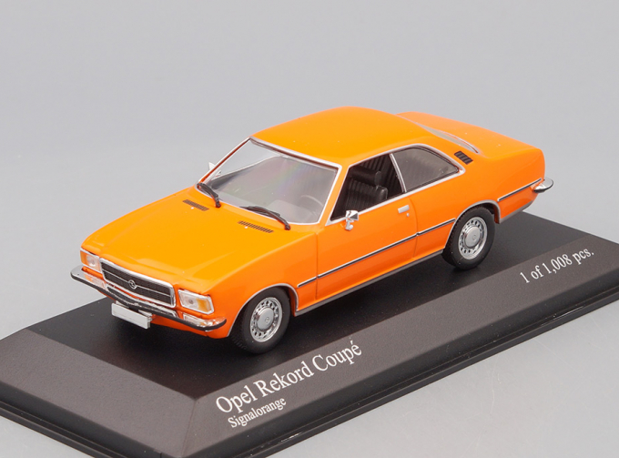 OPEL Rekord D Coupe (1975) orange