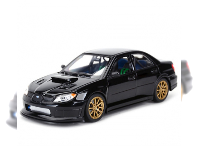 SUBARU Impreza WRX STi (2010), black