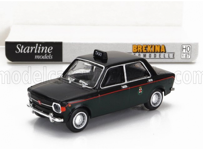 FIAT 128 Taxi Milano (1969), Green Black