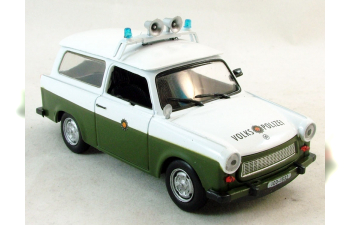 (Уценка!) TRABANT 601 Limousine Volkspolizei, Полицейские Машины Мира 23, зеленый