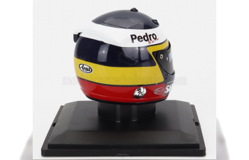 HELMET F1 Casco - Mclaren Mp4/20 Mercedes N4 Season (2006) Pedro De La Rosa, Yellow Blue Red White