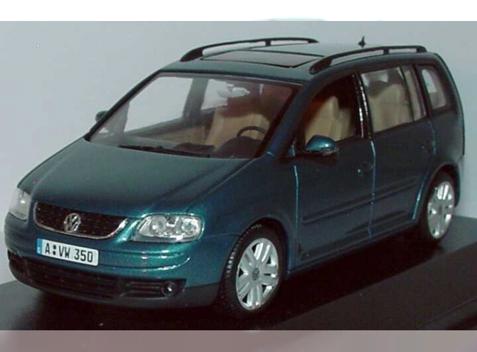 VOLKSWAGEN Touran (2003), diving blue (бирюзовый металлик)