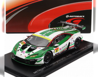 LAMBORGHINI Gt3 Team Jloc №87 Gt300 Class Super Gt (2024) Kosuke Matsuura - Natsu Sakaguchi, Green White