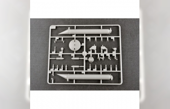 Сборная модель ЗРК Russian 5V28 of 5P72 Launcher SAM-5 Gammon