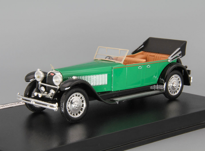 BUGATTI 41 Royale Torpedo Open (1927), green / black