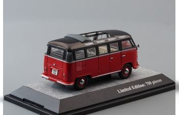 VOLKSWAGEN T1 Samba 1960, red / black