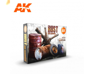 Набор акриловых красок Rust Set