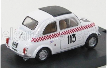 FIAT 500tv Giannini N113 Scuderia Del Lario V Trofeo Val Camonica (1969) B.dosi, White Red