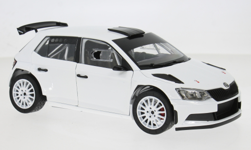 Skoda Fabia III R5 2015, white