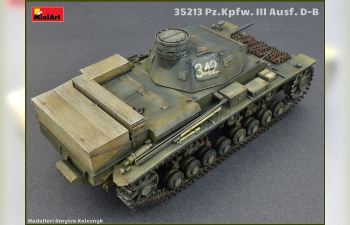 Сборная модель Немецкий средний танк Pz.Kpfw.III Ausf.D / B