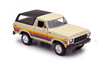 FORD USA Bronco Hard-top Closed 1978, Beige Black