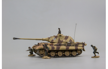 German King Tiger and Soldier Set - Normand