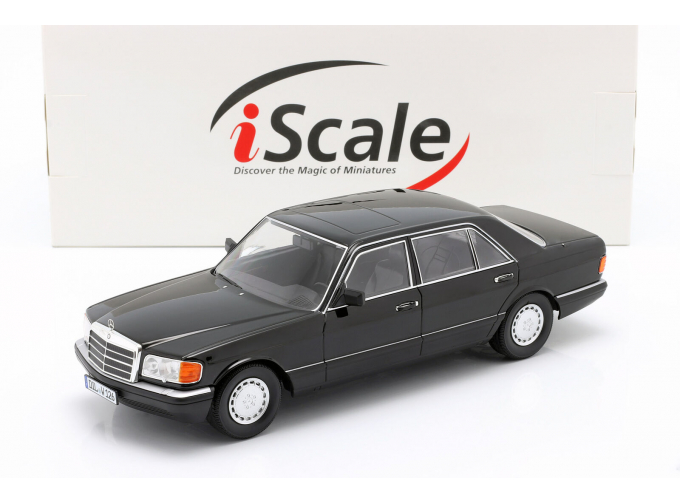 Mercedes-Benz 560 SEL W126 1985 черный