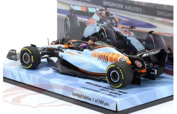 WILLIAMS FW45 / Gulf-Lackierung №23 11th Singapore GP Formula 1 Alexander Albon (2023)