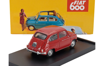 FIAT 600d Berlina (1960), Rosso Corallo - Red