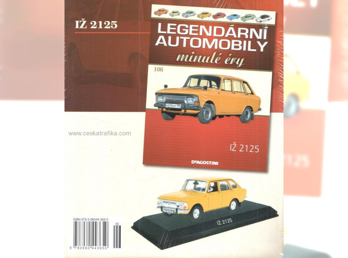 ИЖ 2125, Legendarni automobily minule ery 106