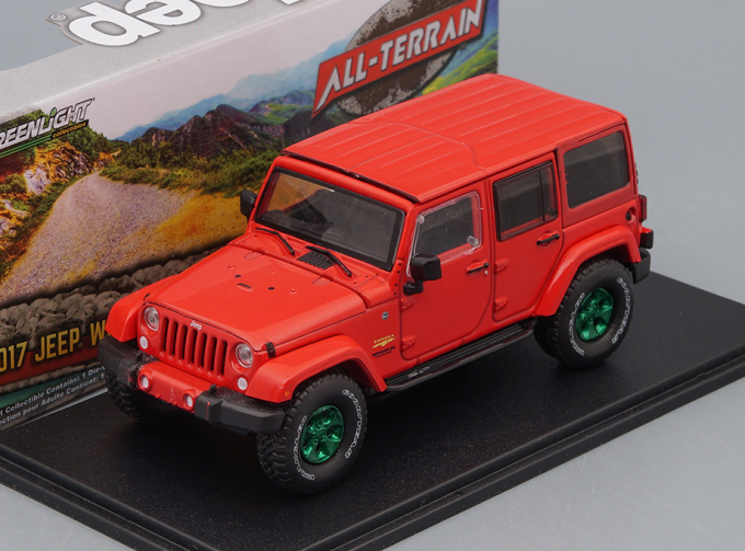 JEEP Wrangler 4x4 Unlimited Sahara 5-дв. (Hard Top) 2017 Firecracker Red (Greenlight!)