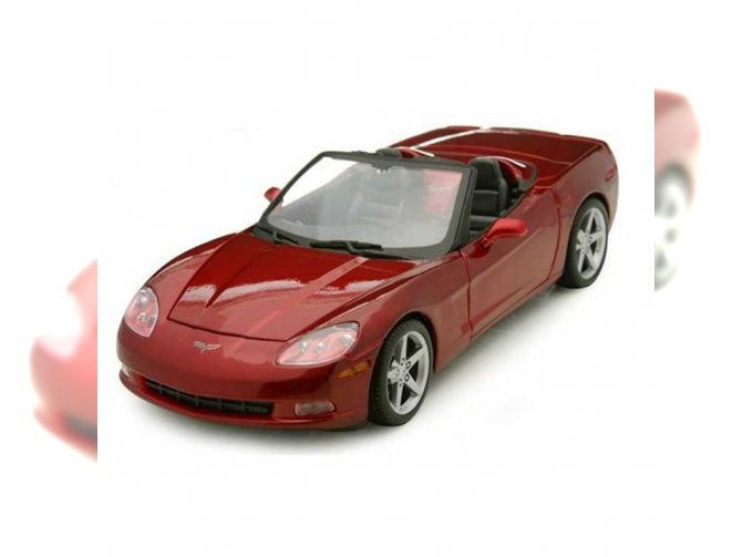 CHEVROLET Corvette Convertible (2005), red-brown