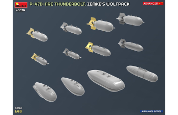 Сборная модель DRAGON WINGS P-47d-11re Thunderbolt Airplane Military 1942