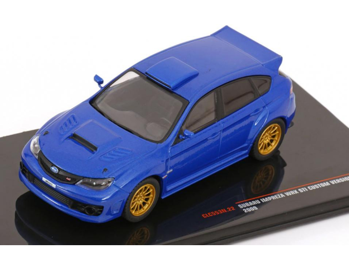 SUBARU Impreza WRC Sti (2009), blue