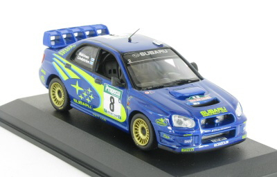 SUBARU Impreza WRC, серия Voiture de Rallye de Collection (Exclusivité) 3, синий