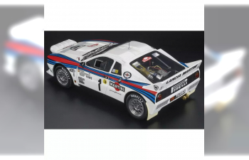 LANCIA 037 Martini Racing №1 Winner Rally Montecarlo (1983) Walter Rohrl - Christian Geistdorfer, White