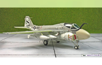 Grumman KA-6D Intruder Diecast Model USN VA-35 Black Panthers AJ520 USS Nimitz 1978 (Wings of Heroes)