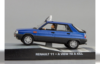 RENAULT 11 Taxi A View to a Kill (1985), blue