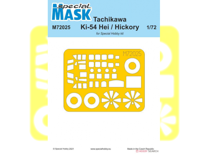 Маска окрасочная Tachikawa Ki-54 Hei / Hickory 