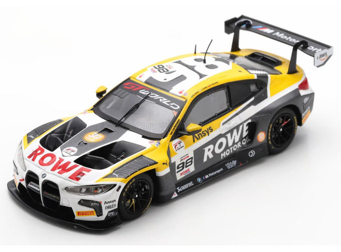 BMW 4-series M4 Gt3 Evo 3.0l Turbo Team Rowe Racing N 98 24h Spa Raffaele Marciello - Augusto Farfus - Jesse Krohn (2025)