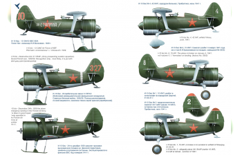 Декаль I-153 - June, 1941