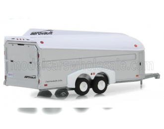 Прицеп для перевозки автомобилей Aerovault двухосный (2018), белый/серебристый