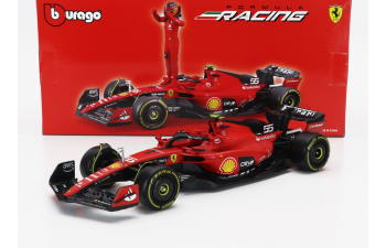 FERRARI F1 Sf-23 Team Scuderia Ferrari N 16 Season 2023 Charles Leclerc, Red Black