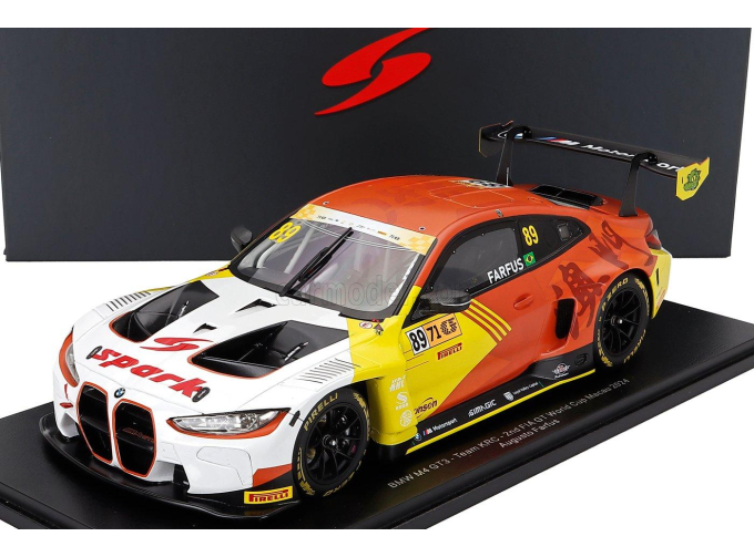 BMW 4-Series M4 GT3 Team KRC №89 2nd FIA GT World Cup Macau (2024) Augusto Farfus