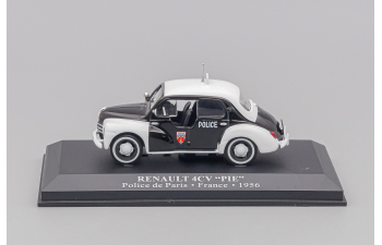RENAULT 4CV PIE Police de Paris 1956, Police World