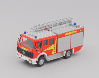 MERCEDES-BENZ MK 88 1222 Schlingmann TLF 16/25 "Feuerwehr Hasbergen", red / black / white / yellow / silvergray