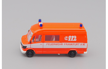 MERCEDES-BENZ 207 D RTW Feuerwehr Frankfurt a.M., red