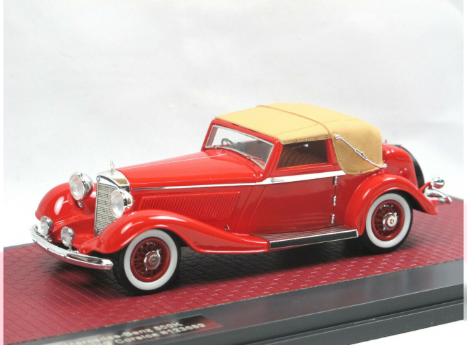 MERCEDES-BENZ 500K DHC by Corsica #123689 (закрытый) 1935 Red