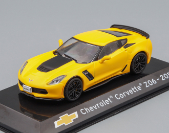 CHEVROLET Corvette Z06 2017, yellow