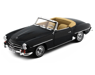 MERCEDES-BENZ SL-CLASS 190SL Spider Cabriolet Soft-Top Open (1957), black