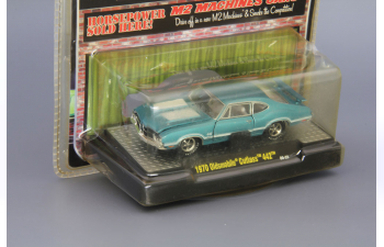 OLDSMOBILE Cutlass 442 (1970), blue