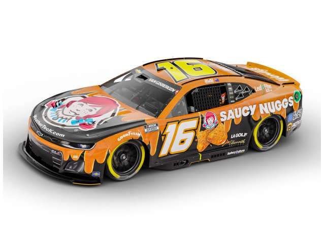 Chevrolet Camaro #16 Shane van Gisbergen *Wendy`s Saucy Nuggs.*, yorange/black 2024