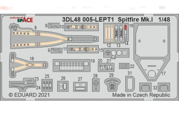 3D Декали для Spitfire Mk. I ранний тип SPACE